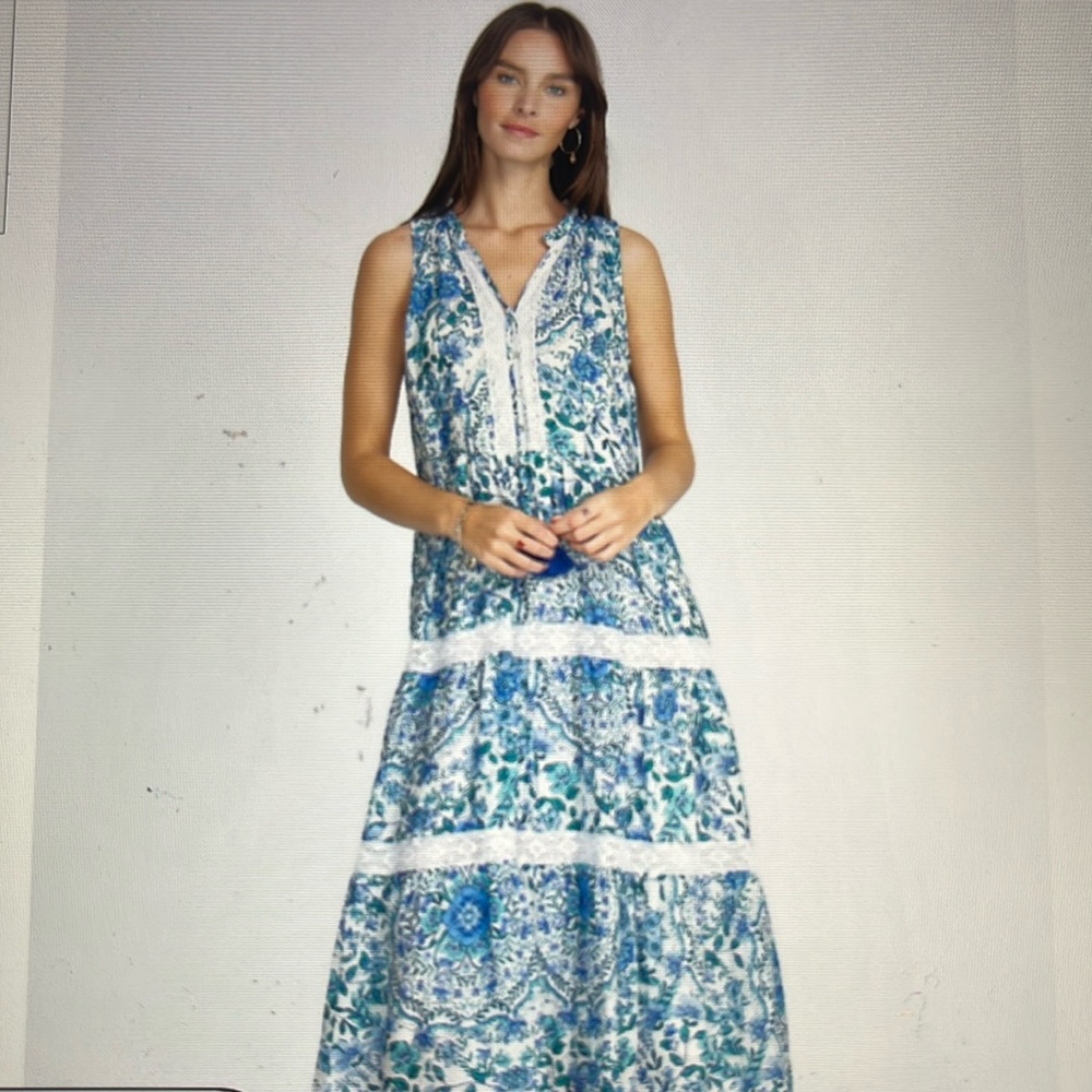 Johnny Was Midi Dress